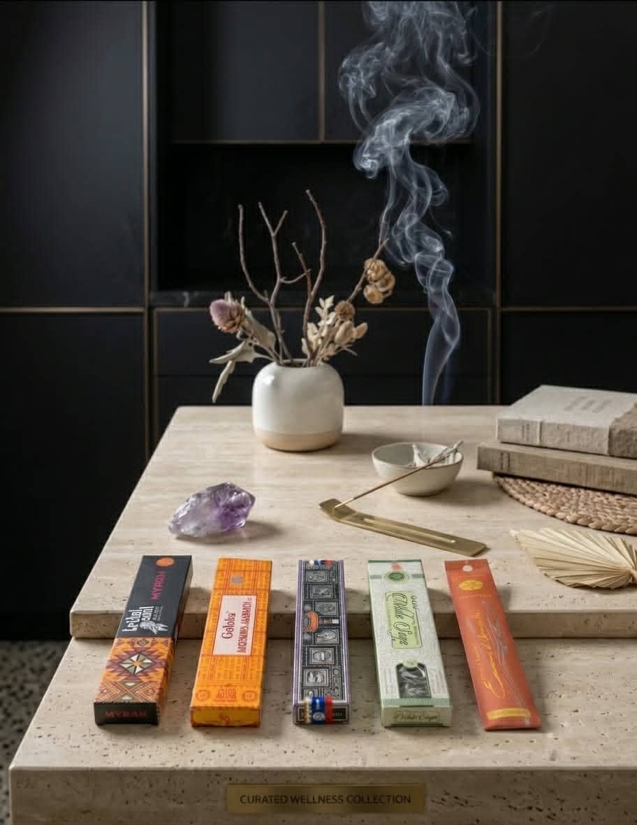 Lot d’Encens 5 Boîtes – Coffret Cadeau Découverte