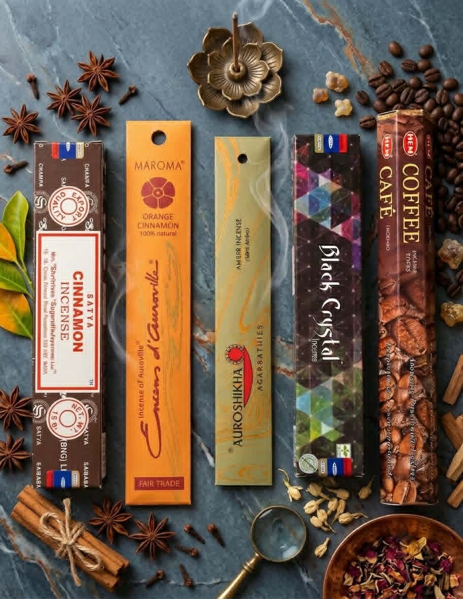 Lot d’encens Travail & Réussite (5 boîtes)