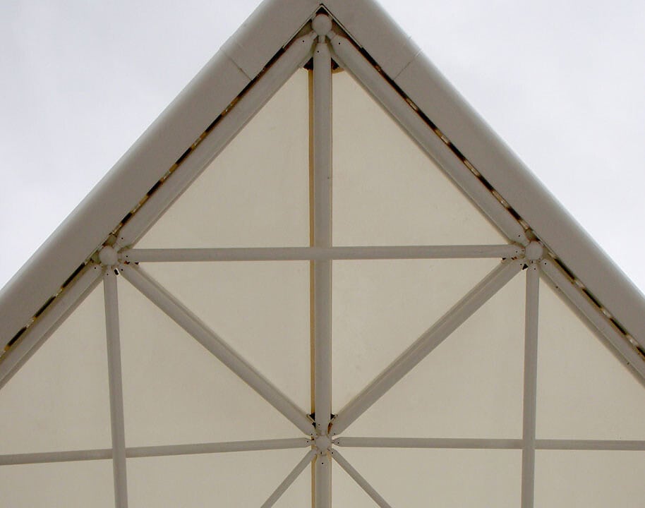 kanopi membrane, puncak, arsitektur modern