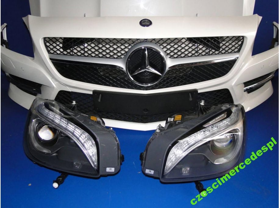 MERCEDES SL 231 R231 MASKA ZDERZAK AMG LAMPY GRILL