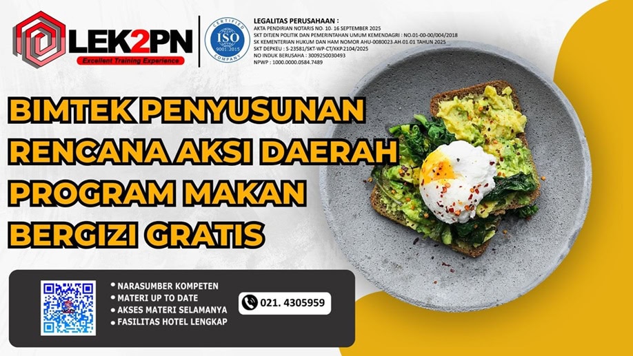 BIMTEK PENYUSUNAN RENCANA AKSI DAERAH PROGRAM MAKAN BERGIZI GRATIS