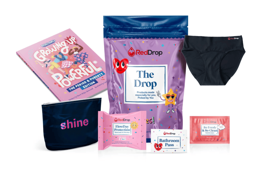 THE DROP PERIOD PREP KIT + GROWING UP POWERFUL BOOK