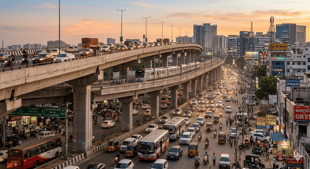 Hayathnagar double-decker corridor