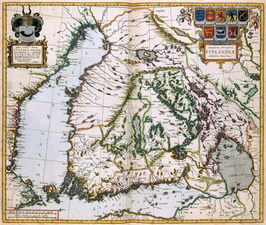 Finland 1662 Blaeu