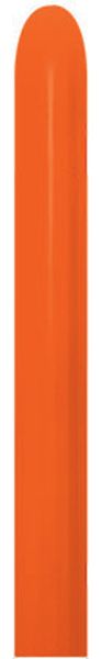 260s Modelling Balloons Fashion Solid Orange (50)
