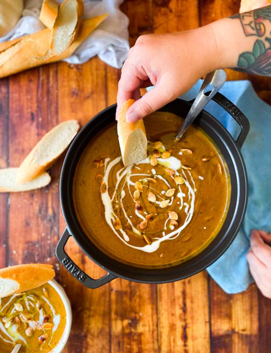 Delicious Pumpkin Soup With Chorizo – Easy Fall Comfort Food