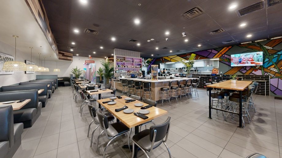Promoting restaurant with pro 3 matterport
