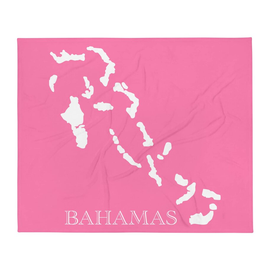 Bahamian Throw Blanket (50"x60")
