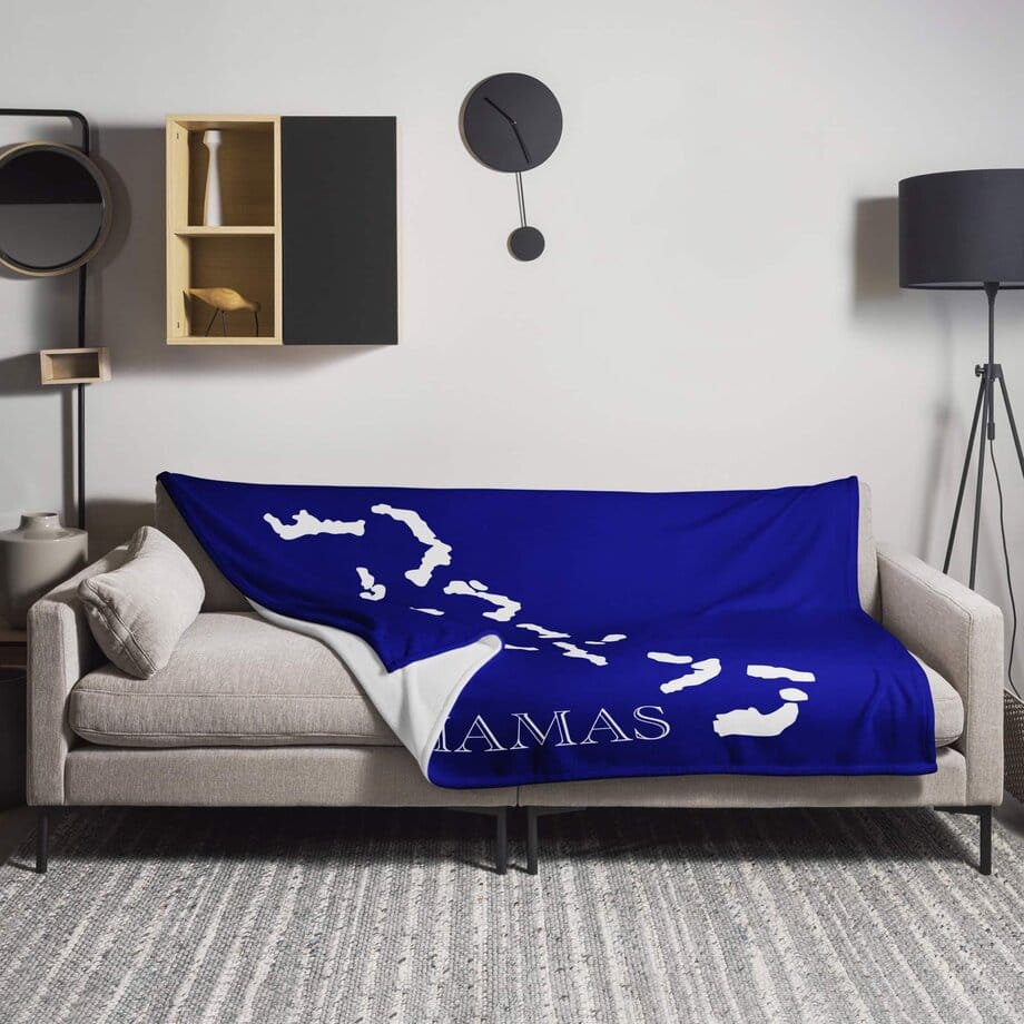 Bahamian Throw Blanket (60"x80")