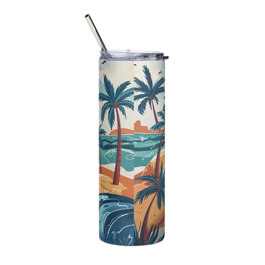 Stainless Steel Tumbler (Sailboat)