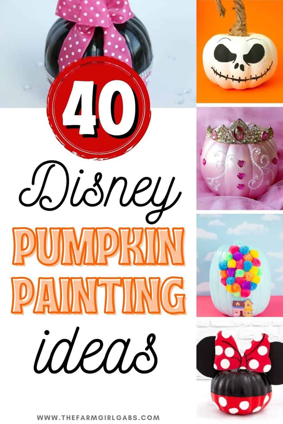 Bippity boppity boo! Halloween is just around the corner. These DIY Disney Pumpkin Painting Ideas are fun projects to add to your Halloween Decorations. These Disney-themed pumpkins are fun for young kids, old kids and kids of all ages. From Disney Princesses to Disney Villians to Star Wars, you will definitely find your favorite Character in this Disney Painted Pumpkins collection. These no-carve pumpkin ideas are fun for the entire family. Which one of these Disney pumpkins will you make ?