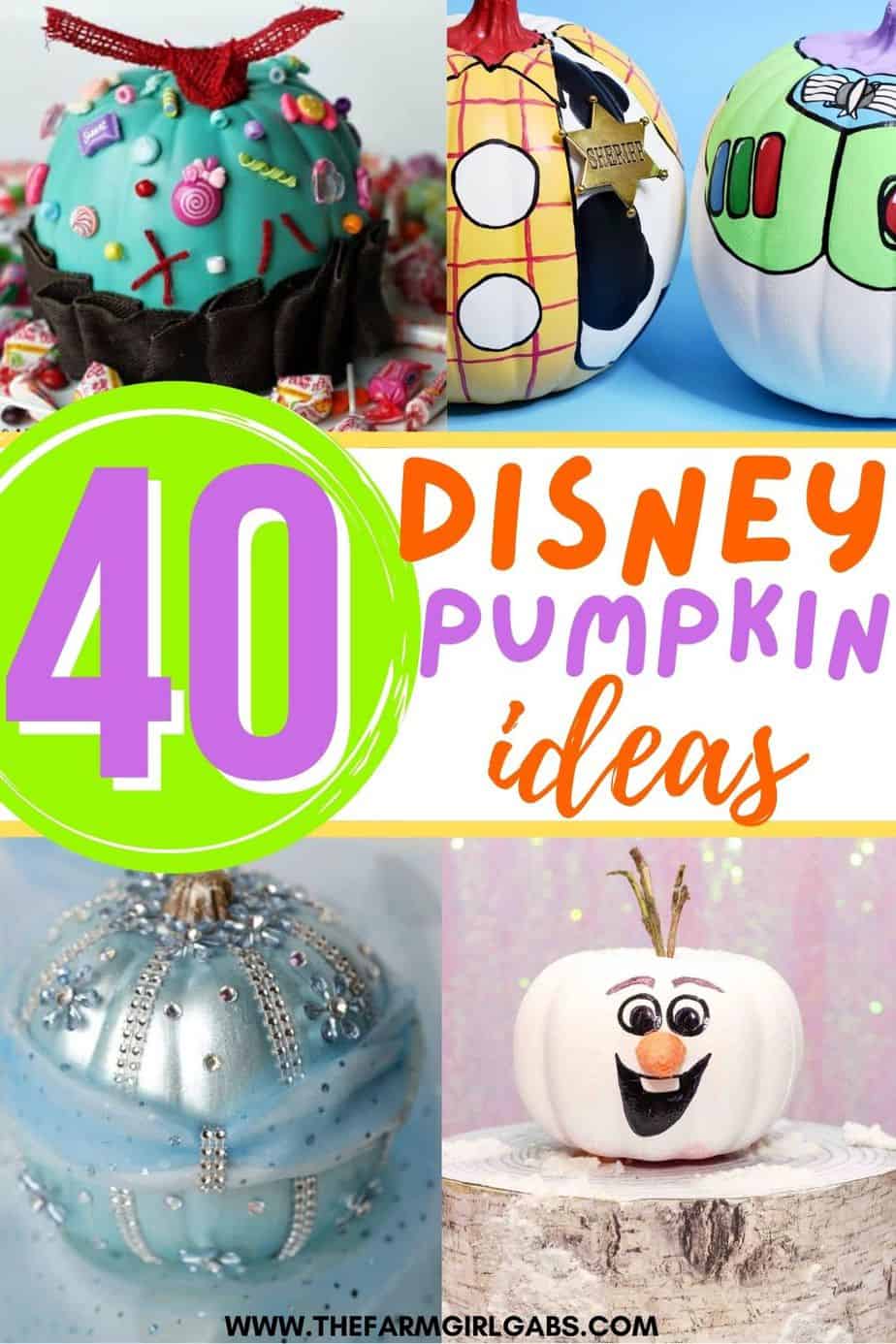 Bippity boppity boo! Halloween is just around the corner. These DIY Disney Pumpkin Painting Ideas are fun projects to add to your Halloween Decorations. These Disney-themed pumpkins are fun for young kids, old kids and kids of all ages. From Disney Princesses to Disney Villians to Star Wars, you will definitely find your favorite Character in this Disney Painted Pumpkins collection. These no-carve pumpkin ideas are fun for the entire family. Which one of these Disney pumpkins will you make ?