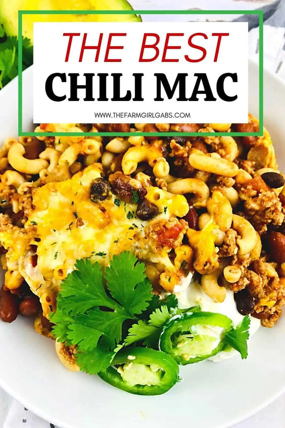 Prepare a fulfilling meal for the family with this wholesome and hearty Chili Mac. Loaded with flavor, this easy comfort food recipe is perfect to make for lunch or dinner with a side of cornbread or garlic bread! Chili Mac and Cheese is an easy weeknight meal idea.