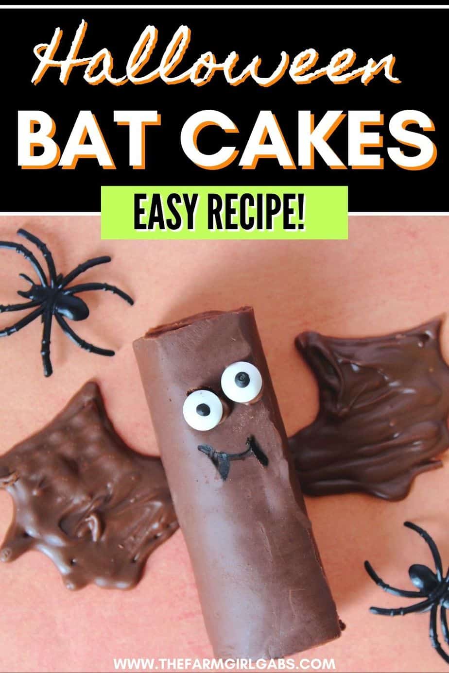 How To Make Halloween Bat Cakes