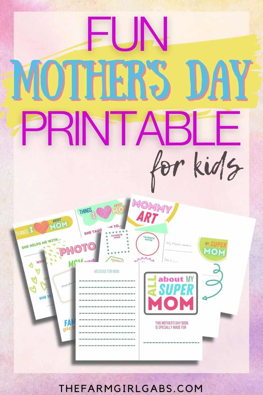 Mother's Day Brag Book - The Farm Girl Gabs®