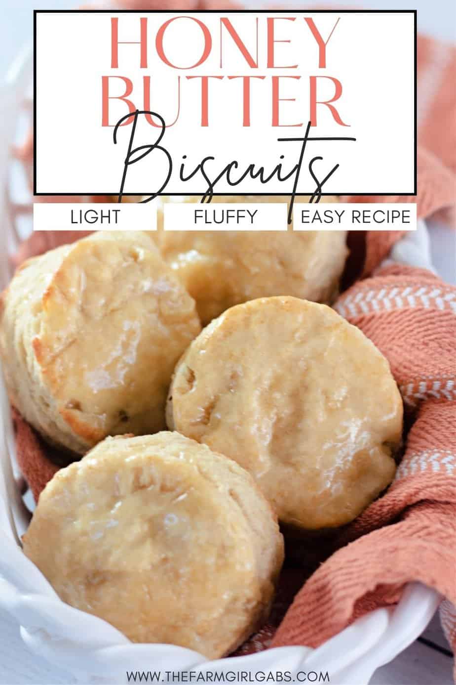 When craving light and fluffy biscuits, give this Honey Butter Biscuits recipe a try. They have the perfect taste and texture, pairing perfectly with all kinds of flavorful meals. These soft and flaky buttermilk biscuits are brushed with homemade honey butter.