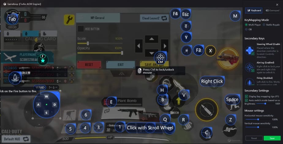 Настройки GameLoop