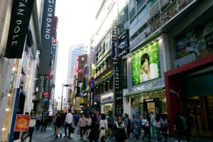 Shopping in Myeongdong