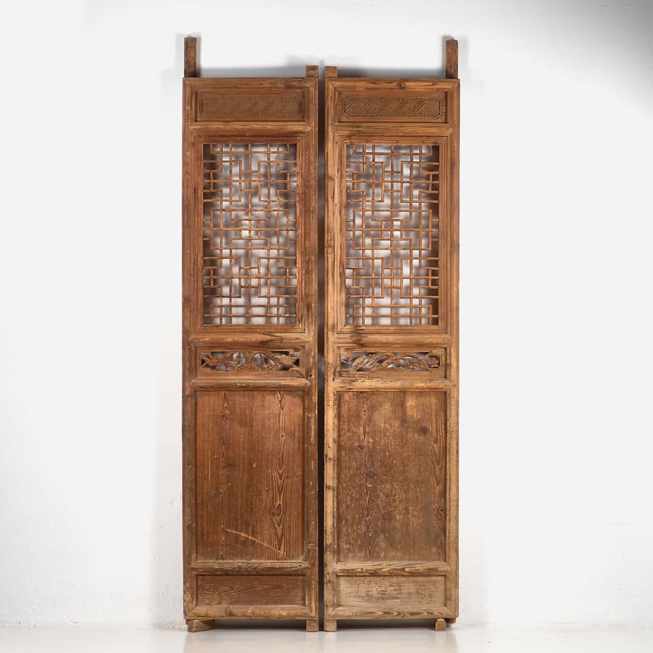 Antique Chinese wooden door (c.1890)