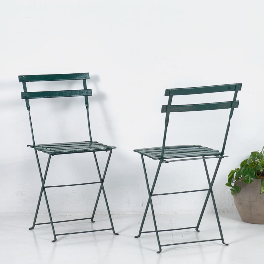 Folding terrace chairs (c.1950)