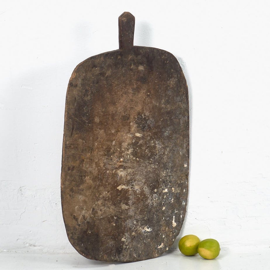 Planche à découper avec poignée ancienne (c.1920) #6