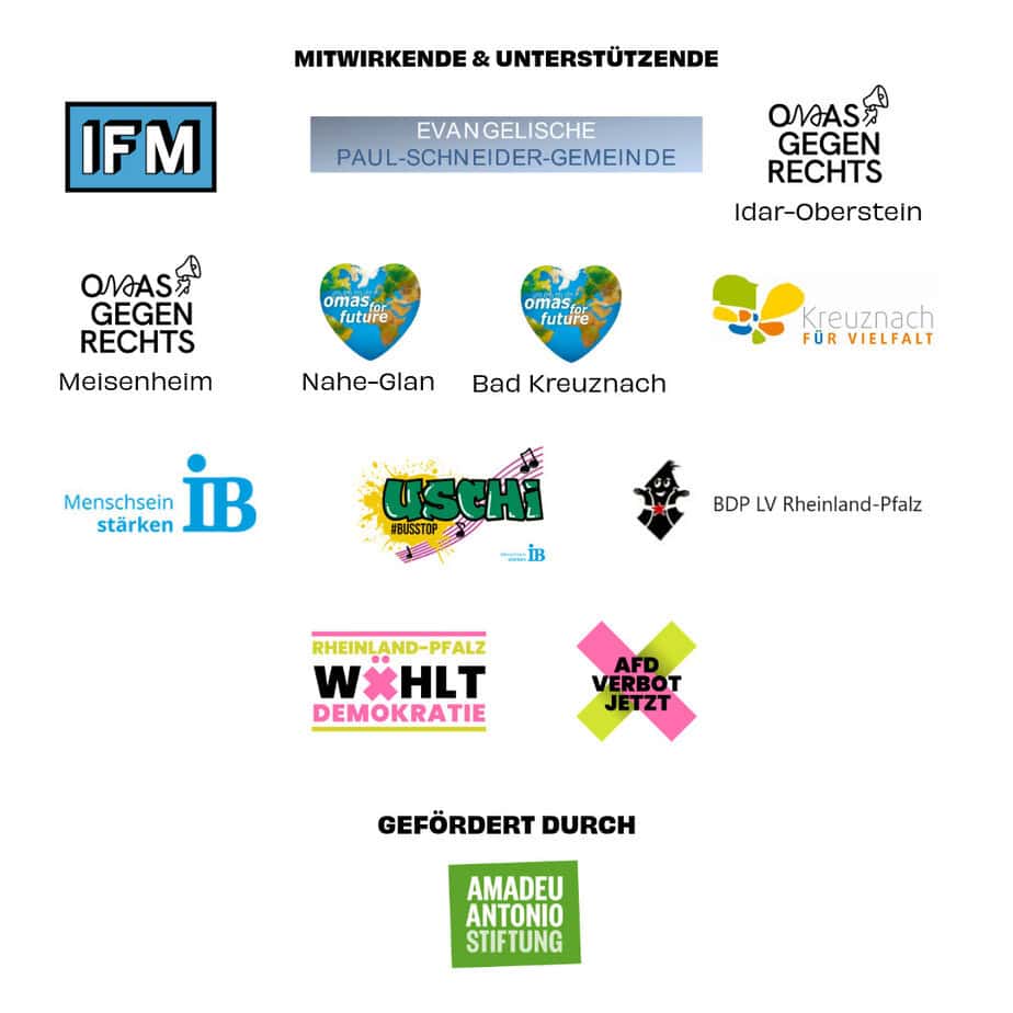 Nahe-Hunsrück wählt Demokratie IFM Kundgebung Bad Sobernheim