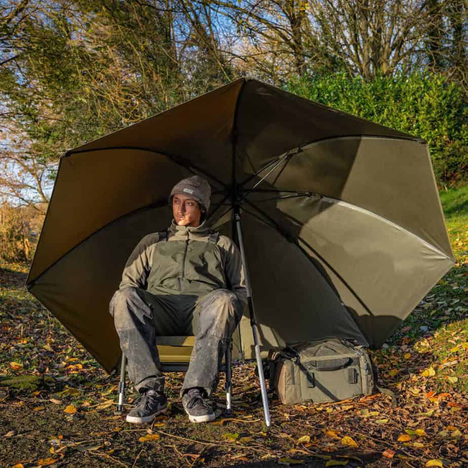 Korum Progress Graphite Brolly 50"