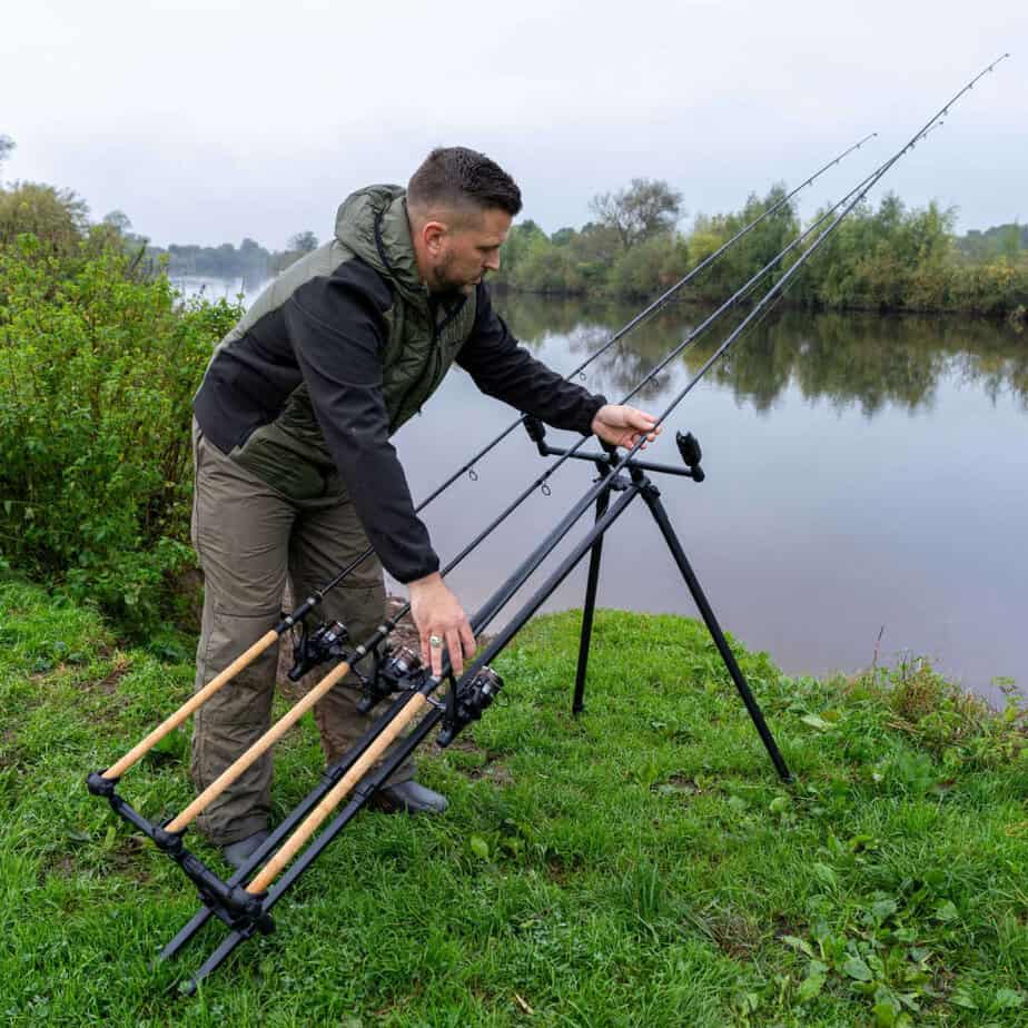 Korum Deluxe 3 Rod Tripod – Bild 4