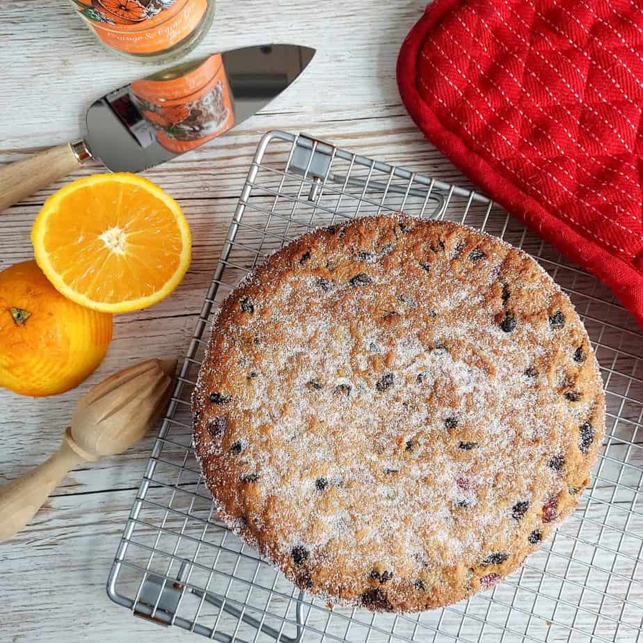 Orange and coconut cake for the  Perfect Spring Desserts round up