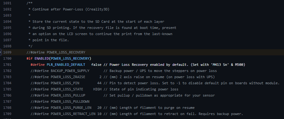 marlin power loss recovery config