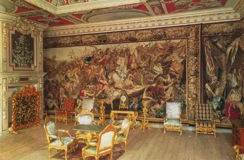Drabantsalen i Skokloster illustrerar barocken
