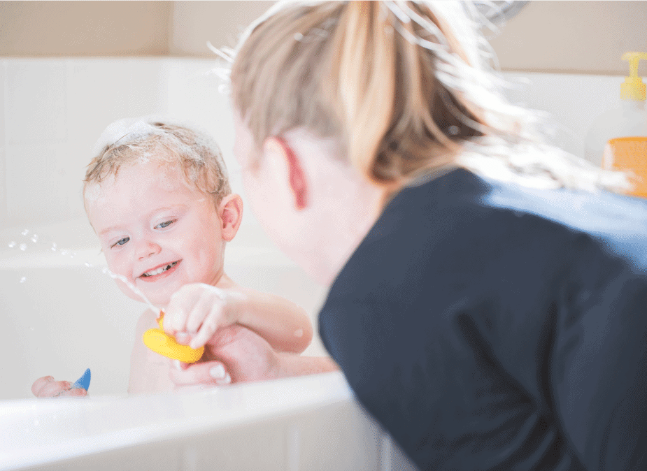 Water confidence starts before swimming lessons.