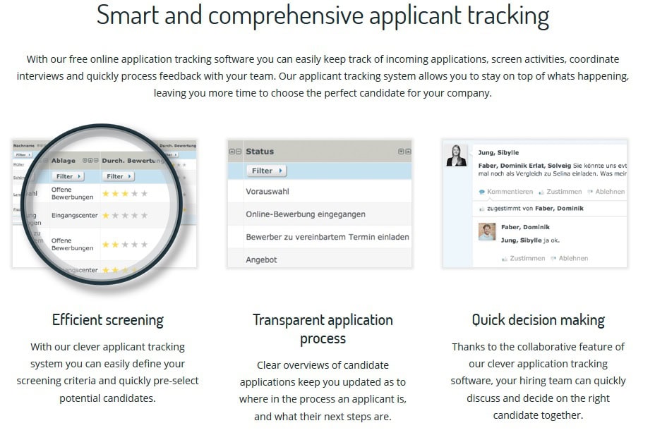 applicant tracking system