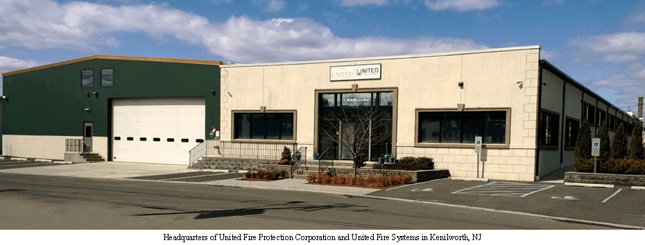 United Fire Systems Building June 2014 Preaction Sprinkler Suppression
