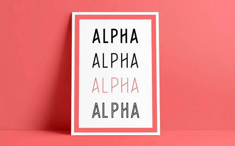 Alpha Font Family Download