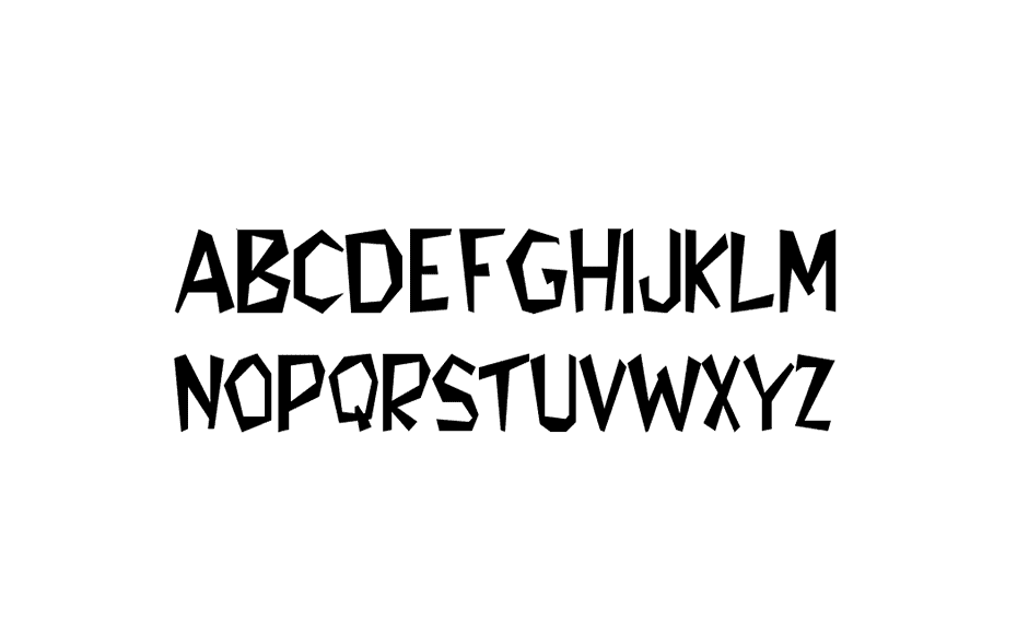Flintstone Font Family Download