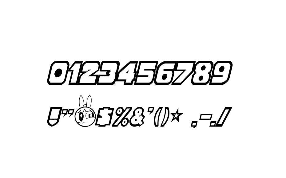 Powerpuff Girls Font Free Download