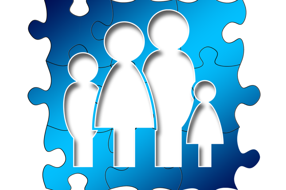 puzzled family