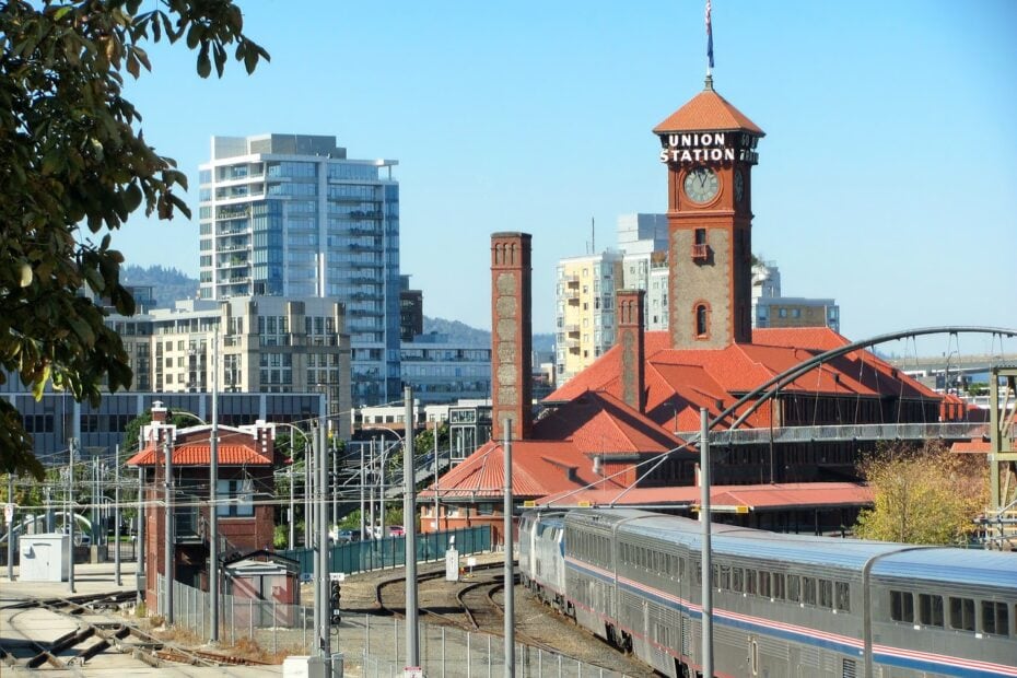 train station at day