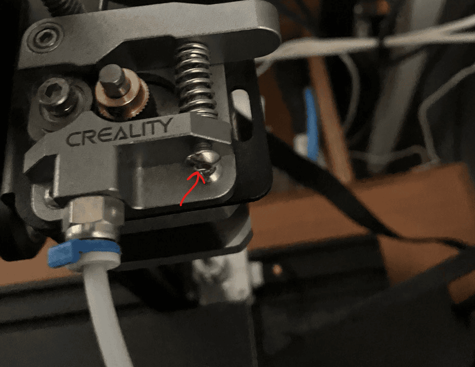 ender 3 extruder tensioner screw