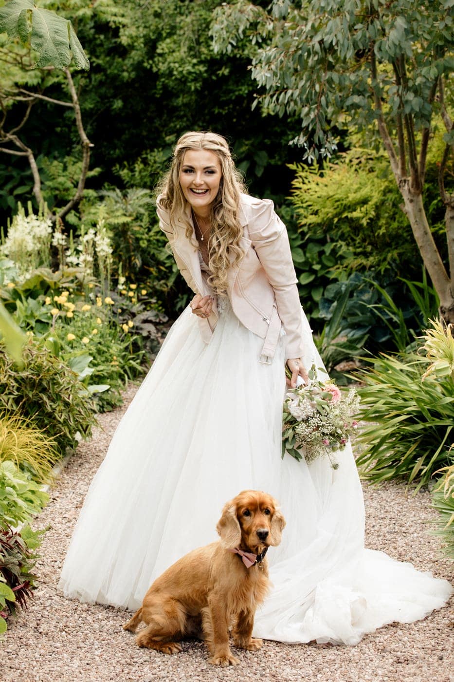 abbeywood estate cheshire bridal portraits in the gardens