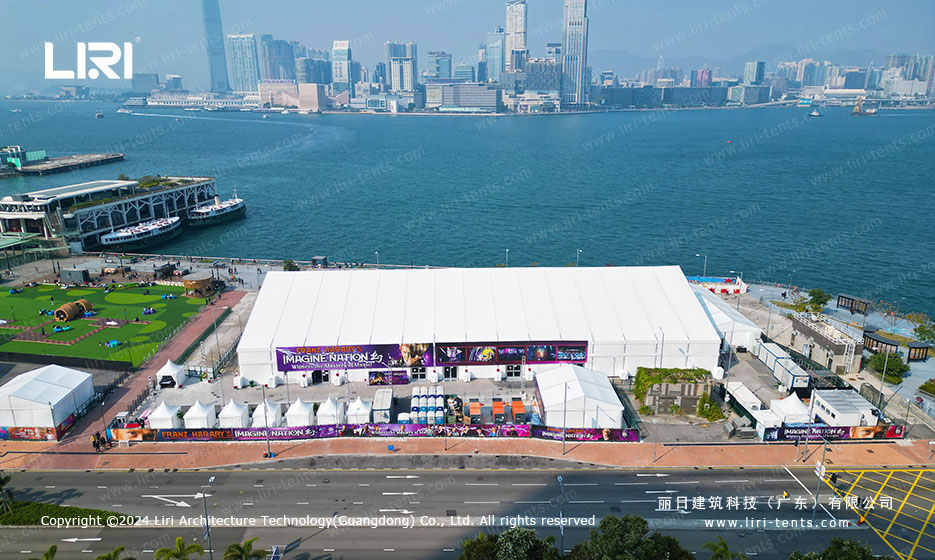 clear span tent structure