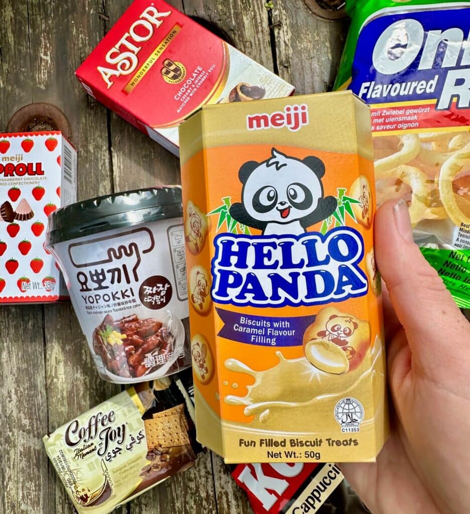 Panda Biscuits with Caramel Filling