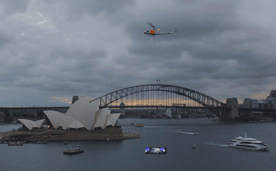 Roast Brief: INVNT and Samsung Light Up Sydney Harbour as the Sky Portal Takes Flight.