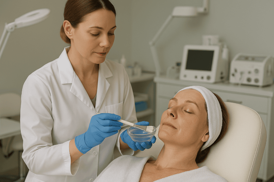 Chemical Peel for Blotchiness and Bumpy Skin