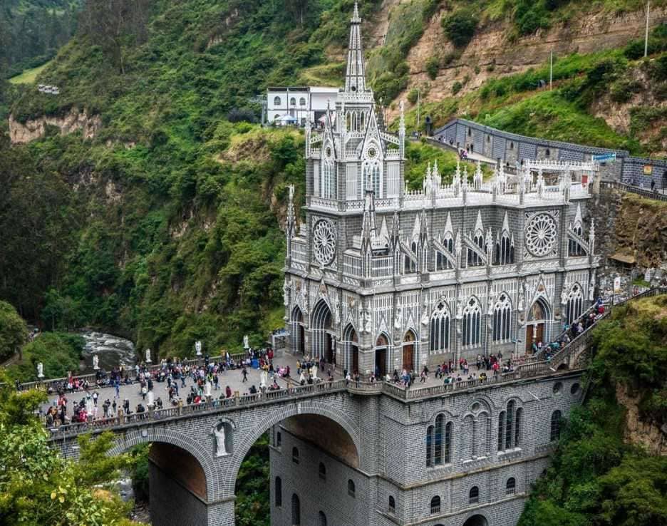 santuario de las lajas desde cali