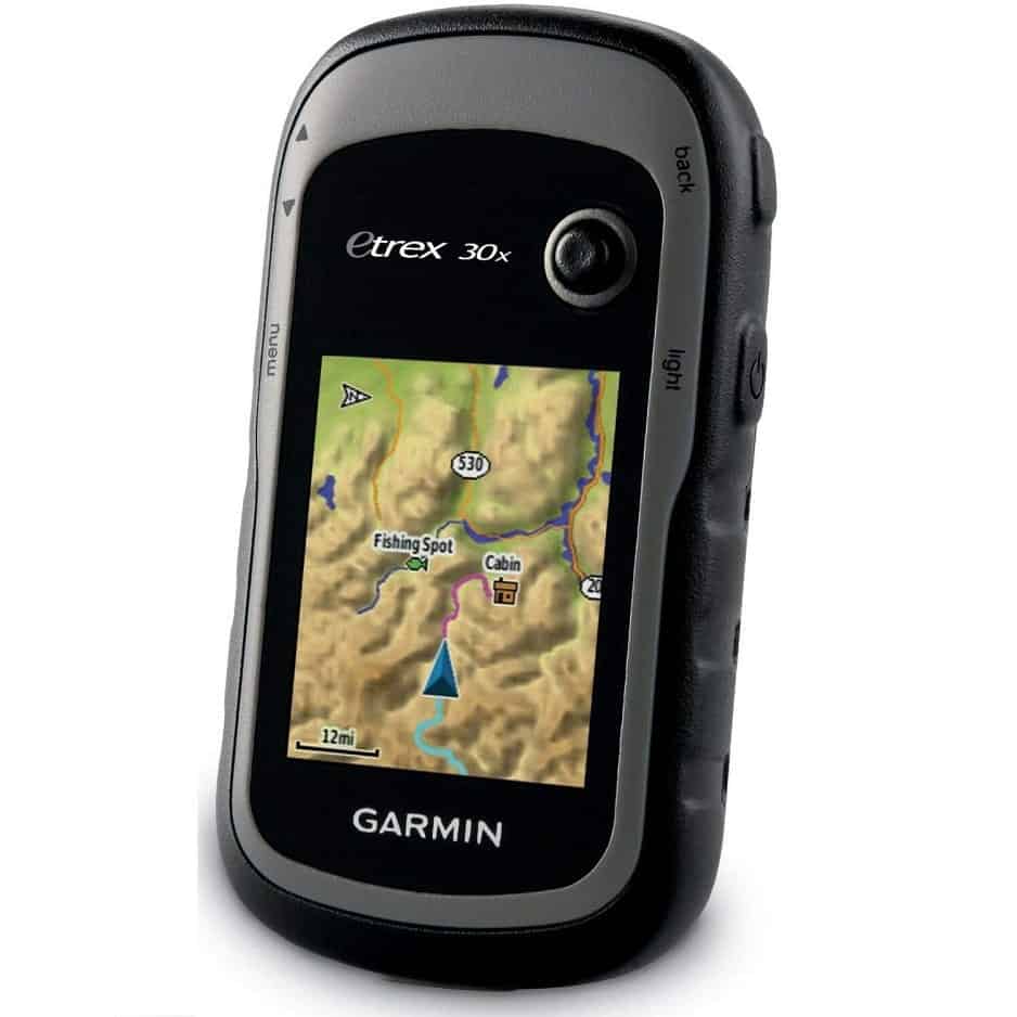 Garmin eTrex 30x with 3-axis Compass