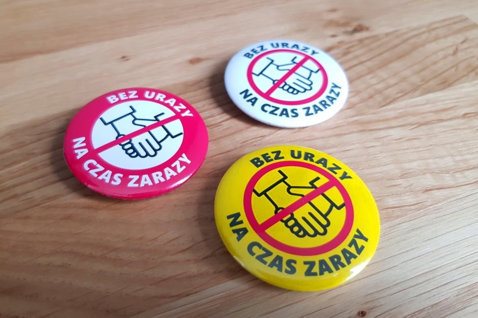 Znaczek bez urazy na czas zarazy