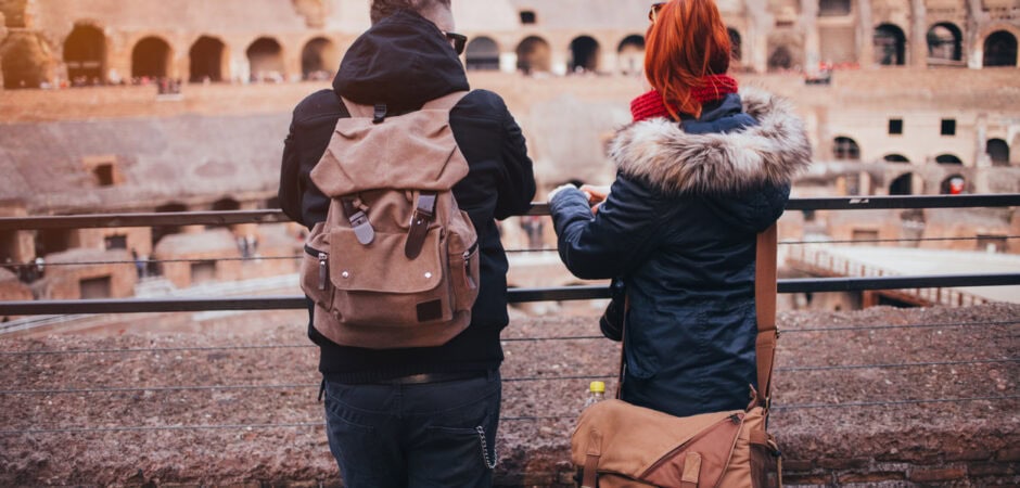 Can I take a backpack into the Colosseum