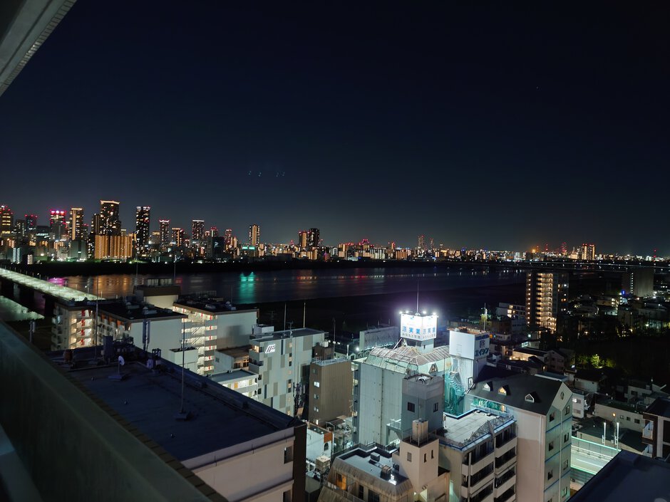 185.淀川と梅田の夜景